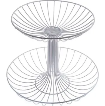 Casa de Engel Kovový etažér bílý 0/4