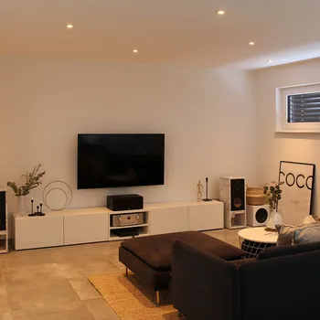 Lampička DOTLUX MULTIsun LED podhledové světlo kulaté černá - délka kabelu 30 cm; napájecí zdroj - délka 13 cm, šířka 2,5 cm, výška 4,5 cm matná černá 1 x 8 W LED - Doprava zdarma