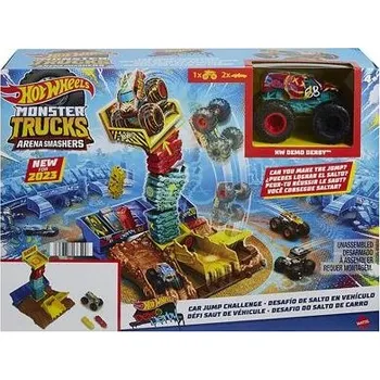 autíčko Mattel Hot Wheels Monster Trucks aréna Semifinální herní set, více druhů