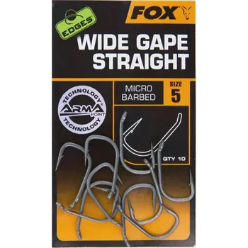 Rybářský háček Fox háčky Edges Wide Gape Straight - Vel. 7