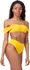 Dámské plavky Nebbia Miami Retro Bikini vrchní díl 553 žluté