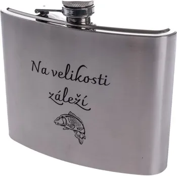 Casa de Engel Kovová placatka "Na velikosti zálěží" 1000 ml