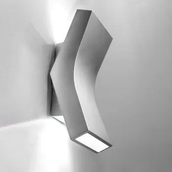 Lampička LEDS-C4 Grok Bend LED nástěnné světlo 05-4394 up/down Al hliník 2 x 4,5 W LED - Doprava zdarma