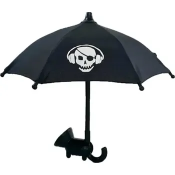 Mini držák na mobil s deštníkem pro iPhone a Android | stylová ochrana telefonu proti vodě - E