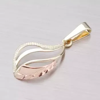 Přívěsek Dámský přívěsek zlato mix 585 53P-022