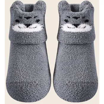 Dámské ponožky Teplé protiskluzové ponožky - Kočička (0-12m) (Značka: ZUOFILY)