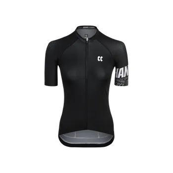 cyklistický dres KALAS STYBY - THANK YOU | Cyklistický dres AERO | black | DÁMSKÝ | Velikost: 6