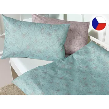 Povlečení Luxusní dětské povlečení do postýlky STAR 40x60, 90x135 Nordia šedotyrkys