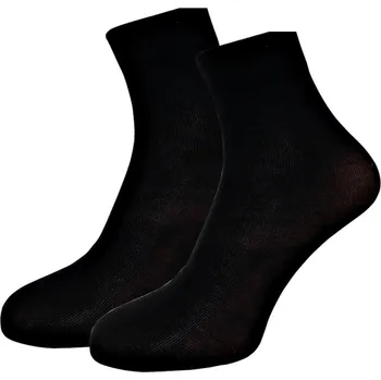 Dámské pantofle 3Pagen 3 páry ponožek černá