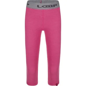 Dívčí termospodky Loap Pitris růžové