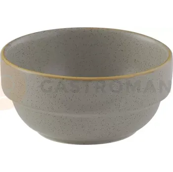 Miska stohovatelná 115x(H)55 360 ml | CHURCHILL, Stonecast Peppercorn Grey