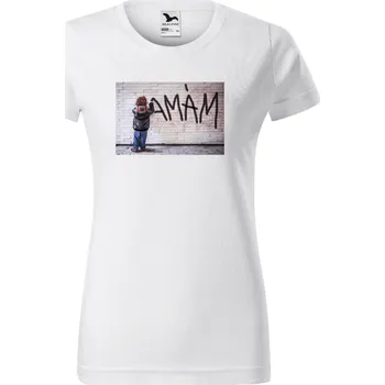 Gravírování Dámské tričko - MÁMA