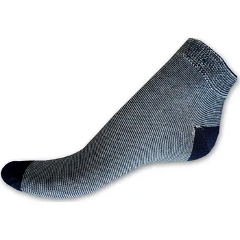 Dámské ponožky Nízké ponožky LYCRA 38/39 Modrý proužek