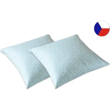 Dekorativní polštářek Damaškový dekorační polštářek 40x40 EXCELLENT SOPHIA Květ kosatce mini modré