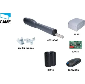 Pohon brány Sada CAME ATS30DGS pro jednokřídlová brána do 3m/400kg s příslušenstvím, 801MP-0070