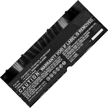 Baterie k notebooku 2-POWER Baterie 44WH Li-Pol 14.4V 3050Ah pro Fujitsu Lifebook T904 77054164