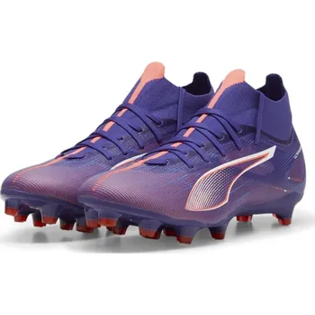 Kopačky Puma Ultra 5 Match Womens Firm Ground Football Boots Purple/Wht/Org 4 (37)