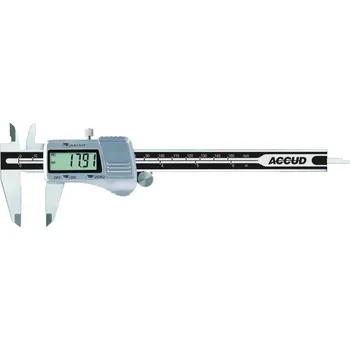 Posuvné měřítko ACCUD 111-008-16 digitální posuvné měřítko 200mm/8" s kovovým jezdcem ( 0.01mm/0.0005" ) 111-008-16
