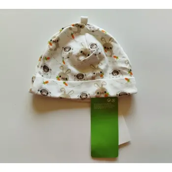 Čepice Bavlněná čepice pro miminko - (1-2 m) (Značka: H&M)