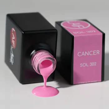 Umělé nehty Laif Gel lak růžový SOL - 302 Cancer 10ml
