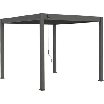 Zahradní stavba Bioklimatická pergola Rojaplast Intro Plus 400x300x255 cm volně stojící antracit