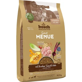 Krmivo pro psa Bosch HPC MENUE Senior kuřecí maso z volného chovu 12 kg
