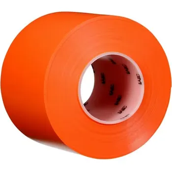 Výstražná páska 971 oranžová extrémně odolná označovací páska 3M pro podlahové značení, návin 32,9 m šířka: 610mm