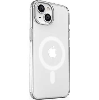 Pouzdro na mobilní telefon Pouzdro ER Case Carneval Snap s MagSafe iPhone 14 Pro, bílé