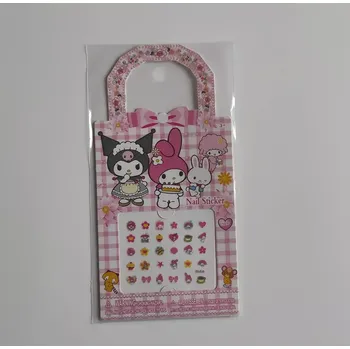 Nálepky na nehty - HELLO KITTY FRIENDS 4 (Značka: TAKARA TOMY)