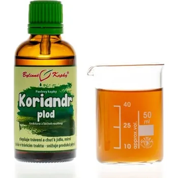 Přírodní produkt Bylinné kapky s.r.o. Koriandr plod 50 ml