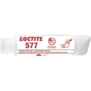 Průmyslové lepidlo Tekuté těsnění do závitů, pro kovy a nerez, tuba 50 ml - Loctite 577