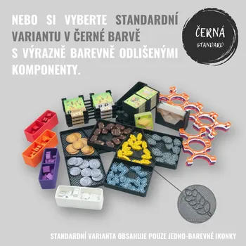 Příslušenství k deskovým hrám Junta Naše osada - INSERT do hry (79370) Barva: Černá