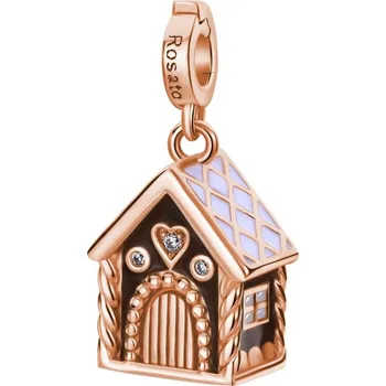Náramek Rosato Krásný bronzový přívěsek Perníková chaloupka Storie RZLE072 + 2 měsíce na vrácení zboží