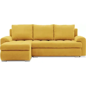 Sedací souprava Rozkládací rohová sedačka TARGIO žlutá