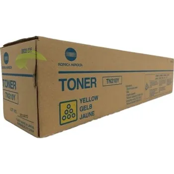 Toner Konica Minolta TN210Y, TN-210Y, 8938-510 originální žlutý, bizhub C250/C252