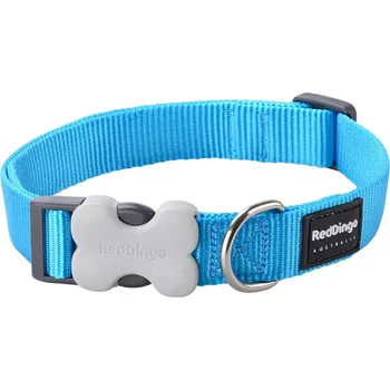 Obojek RED DINGO jednobarevný Tyrkysový Velikost: 20-32cm/12mm