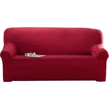 Napínací potah Blancheporte Pružný jednobarevný potah na křeslo a pohovku bordó potah na křeslo