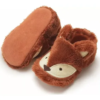 Kojenecké oblečení Teplé capáčky - LIŠKA - HNĚDÁ 1 (6-12m) (Značka: BABY)