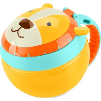 Koupání kojence SKIP HOP Zoo Nádoba na sušenky Lev 12m+