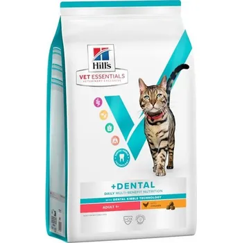 Krmivo pro kočku Hill's VetEssentials Feline DENTAL Adult Chicken 1,5 kg