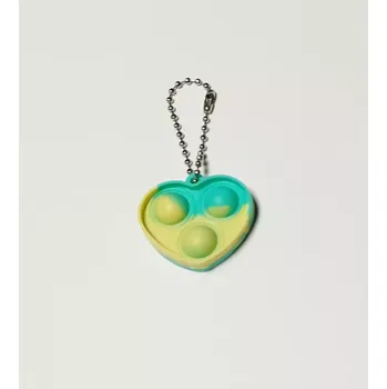 POP IT POP IT antistresová klíčenka - SRDÍČKO 4 (Značka: JK-ZMM)