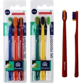 Zubní kartáček FLORADENT Zubní kartáček PHARMACY LOTOS SOFT 3000 3ks