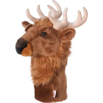 Golfová hůl DAPHNE'S Headcover na driver jelen KAŠTANOVÁ