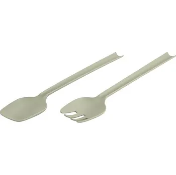 Naběračka KESPER Salátové náčiní 2 ks zelené, plast