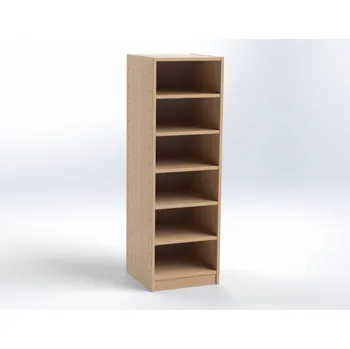 Komoda Skříňka MIKI PLUS s 5 vloženými policemi