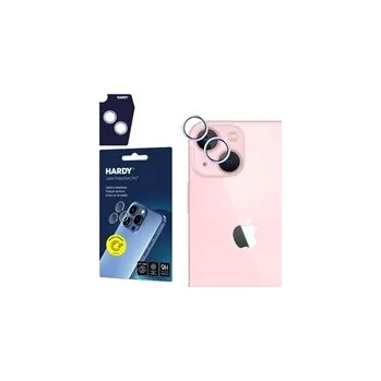 3mk ochrana kamery HARDY Lens Protection Pro pro iPhone 15/15 Plus Pink 5903108573450