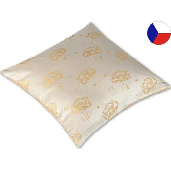 Povlak na dekorativní polštářek Damaškový povlak na polštář 40x40 EXCELLENT DIAMANT Botania zlatá