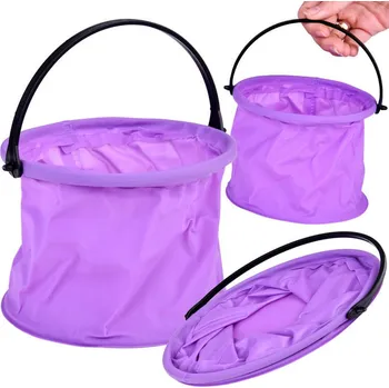 Hra na zahradu Skládací kbelík na pláž nebo zahradu LILA