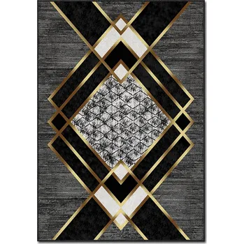 Koberec Koberec Gogo 160x230 cm černý/zlatý