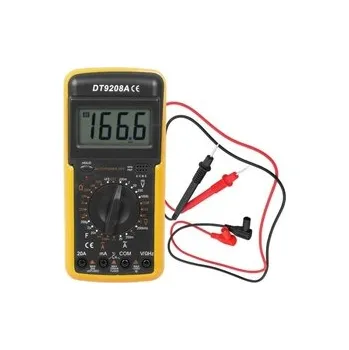 Páječka Digitální multimetr DT9208A s teplotní sondou